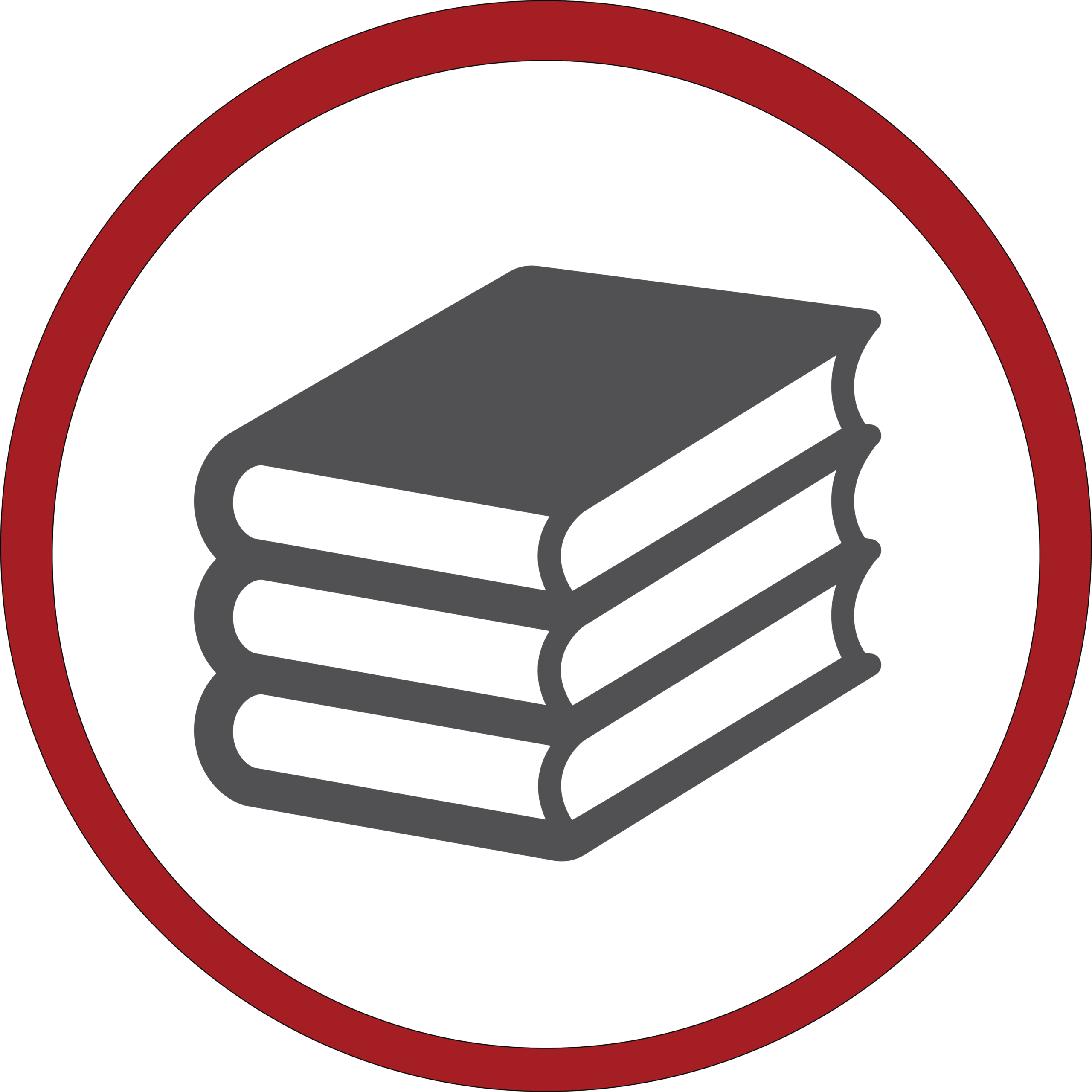 Icon of a stack of books