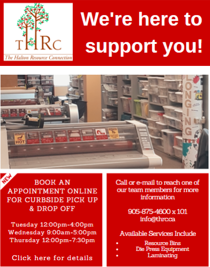 THRC Flyer - We're here to support you!