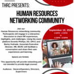 HR Network Event Flyer