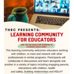 Learning Community for Educator Flyer