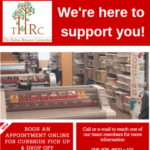 THRC Resource Library Flyer - We're here to support you!