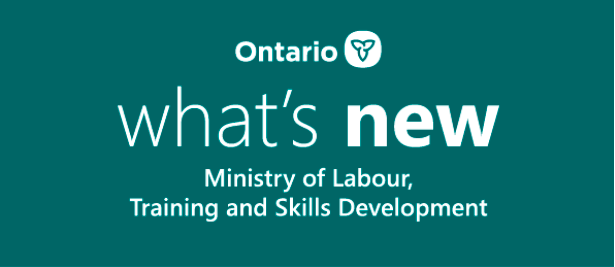 What's New - Ministry of Labour Banner