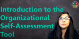 Introduction to the Organizational Self-Assessment Tool 