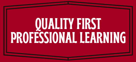 Quality First Professional Learning Banner